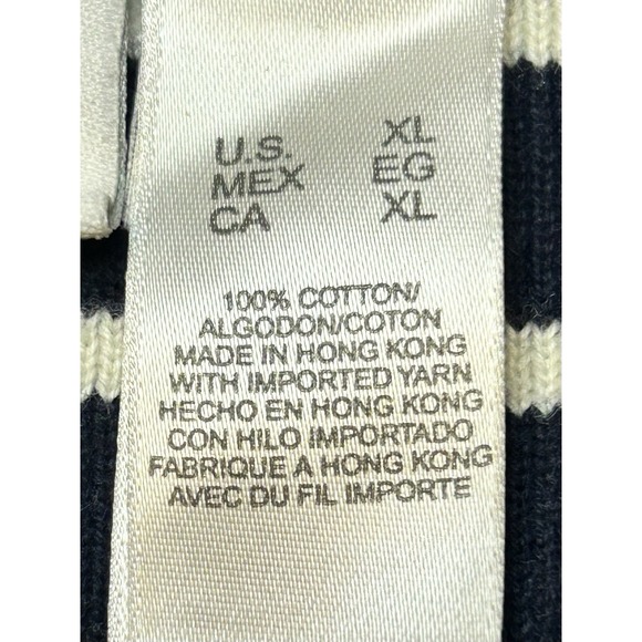 Lizsport Striped Sweater Vintage  Liz Claiborne Womens XL Preppy - Picture 11 of 11